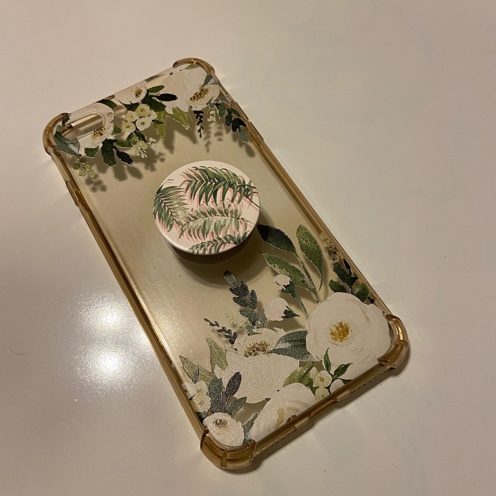 iPhone 8 Plus Case w/ Popsocket